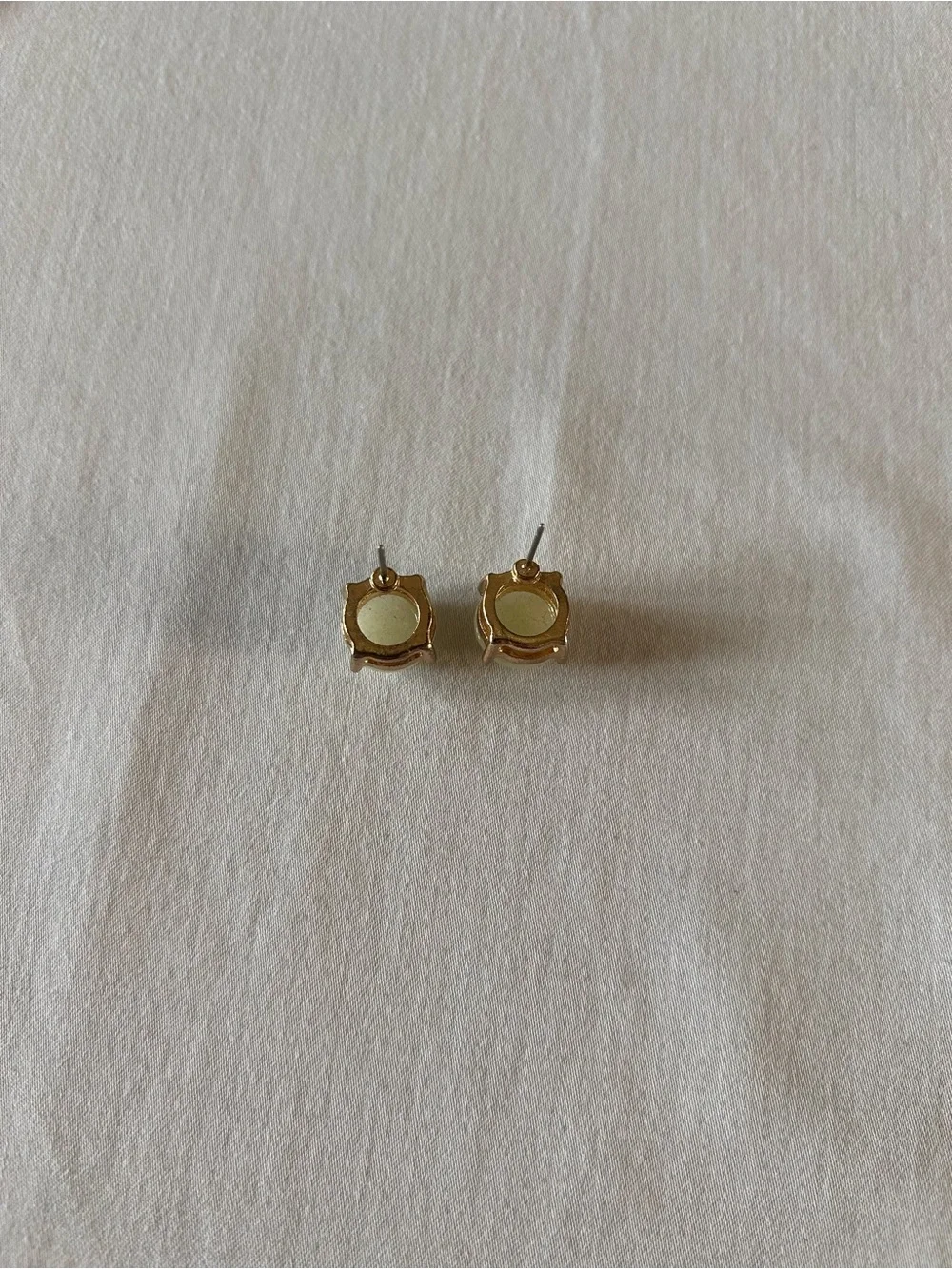 3 Pair Stud Earring Bundle Coral, Mint Green, Floral Silver Gold Tone